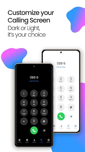 Idialer - iOS Call Screen App Screenshot 1
