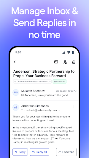 Saleshandy Screenshot 2