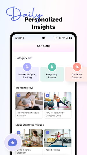 Evaa Health: Cycle & Pregnancy Screenshot 3