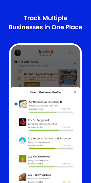 Justdial Business Screenshot 1