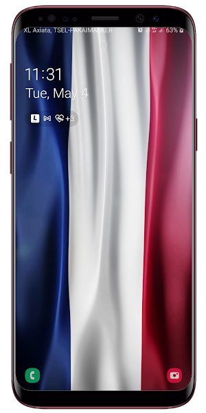 Netherlands Flag Waving Live Wallpaper Screenshot 2