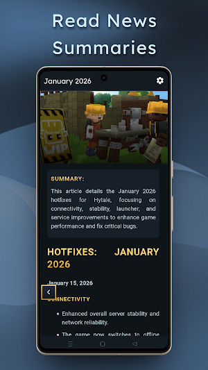 HyNews | Hytale News & Mods Screenshot 1