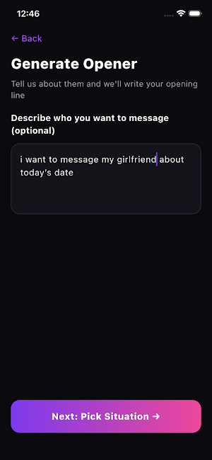 Rizz Coach - AI Chat Reply Screenshot 1