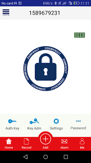 EURO eLock Screenshot 2