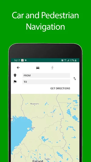 Finland Offline Map and Travel Guide Screenshot 1