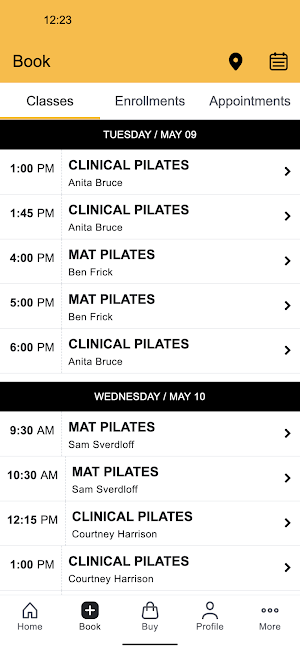 sportsmed pilates Screenshot 1
