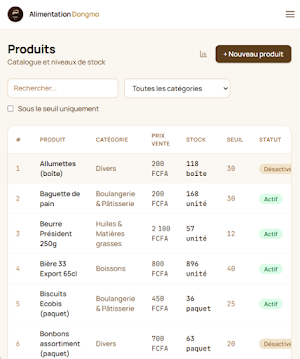 Alimentation-D Screenshot 2