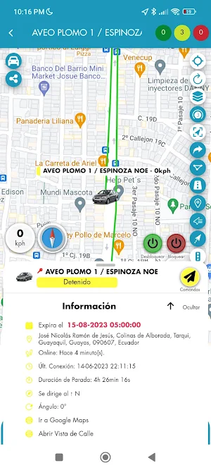 Monitoreo Satelital Screenshot 2