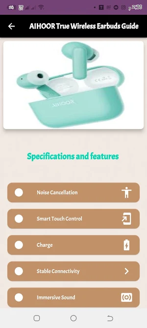 True Wireless Earbuds guide Screenshot 2