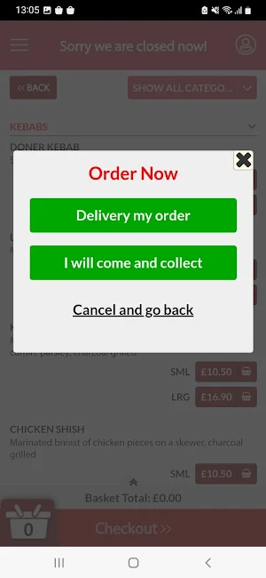 H&H Kebab and Burger Brentwood Screenshot 3