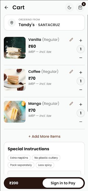 Zen Eats Screenshot 3