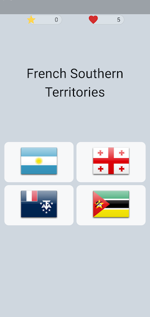 Flags & Countries Quiz Screenshot 1