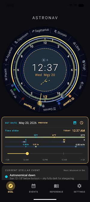 AstroNav - Sun, Moon, Sky Dial Screenshot 3