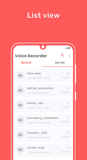 Voice Recorder - Easy Recording Screenshot 2