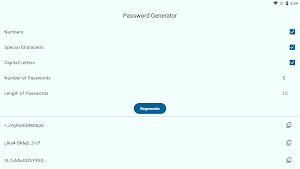 Password Generator Screenshot 2
