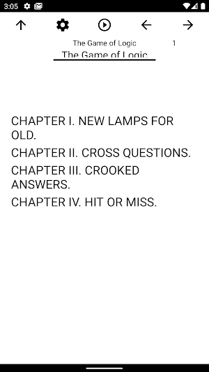 Book, The Game of Logic Screenshot 0