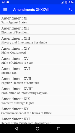 US Constitution Screenshot 3