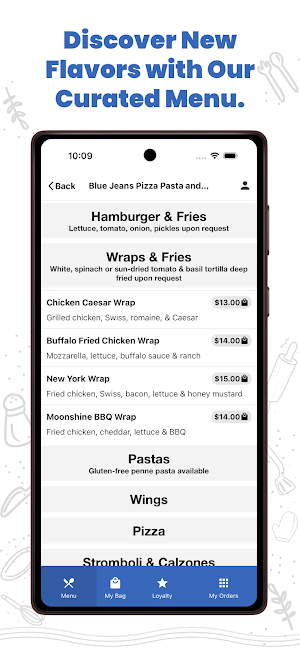 Blue Jeans Pizza Screenshot 1