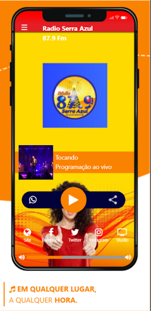 Radio Serra Azul Fm 87.9 Screenshot 2
