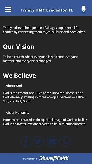 Trinity UMC Bradenton FL Screenshot 1