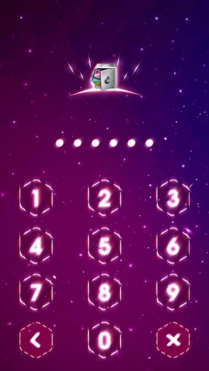 AppLock LiveTheme Dazzle light Screenshot 1