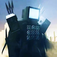 Toilet monster merge 3 game