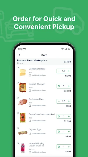Brothers Fresh Marketplace Screenshot 2