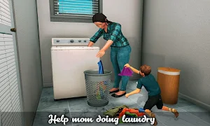 Virtual Mother Life: Mom Sim Screenshot 0