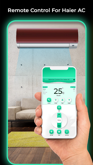 Remote Control For Haier AC Screenshot 1