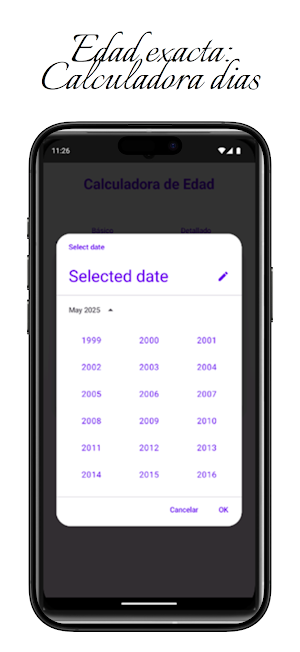 Edad exacta: Calculadora dias Screenshot 0