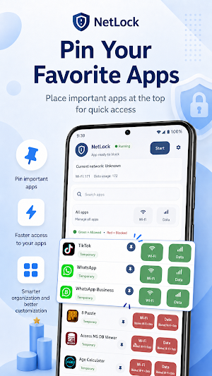 NetLock: App Internet Blocker Screenshot 0
