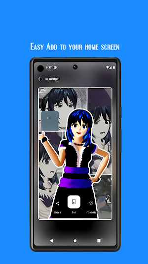 Sakura School Wallpapers 4K Screenshot 3