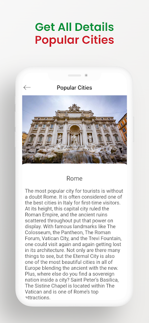 Italy Travel Guide Screenshot 2