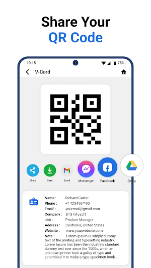 QRCode Scanner & Generator Screenshot 3