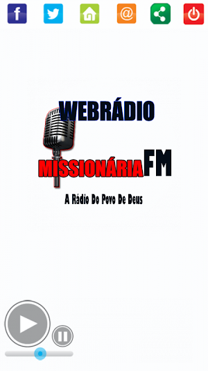 Web Rádio MissionáriaFm Online Screenshot 1