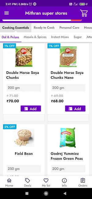 Mithran Superstores Screenshot 2