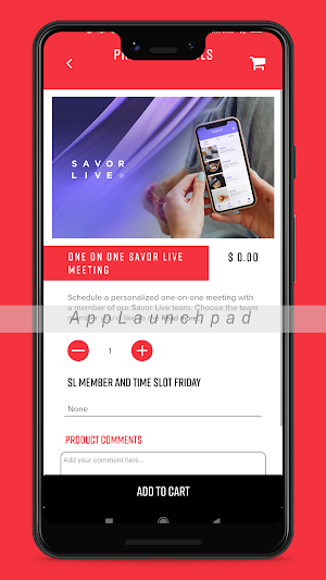 Savor Brands Screenshot 0