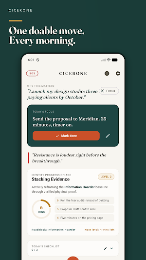 Cicerone: Trust Yourself Again Screenshot 0