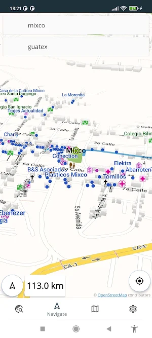 Guatemala Offline Map Screenshot 1