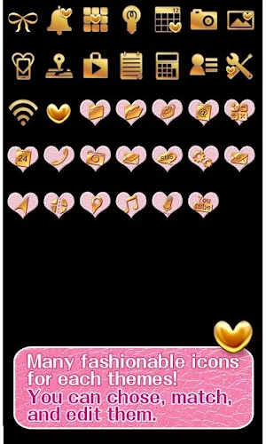 Pink Leather & Heart Studs Screenshot 2
