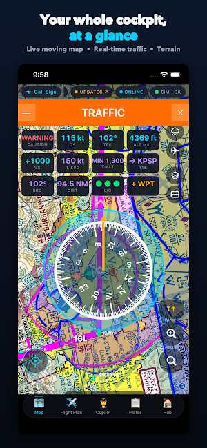 NexHawk EFB Screenshot 1