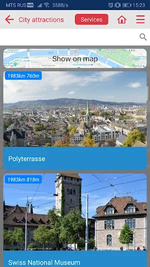 Basel-Landschaft city guide Screenshot 2