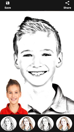Sketch Photo Maker - Pencil Sketch Screenshot 1