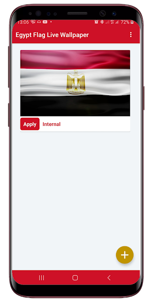 Egypt Flag Live Wallpaper Screenshot 0