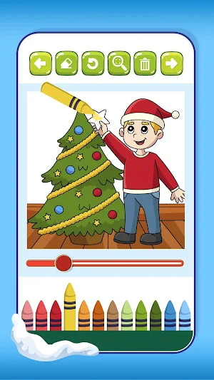 Christmas Drawings to paint Screenshot 2