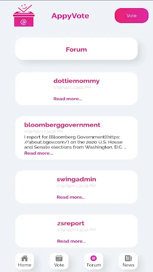 AppyVote Screenshot 0