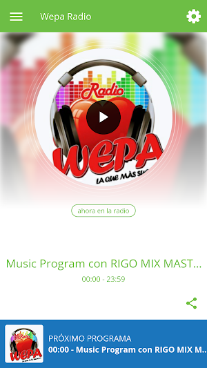 Wepa Radio Screenshot 0