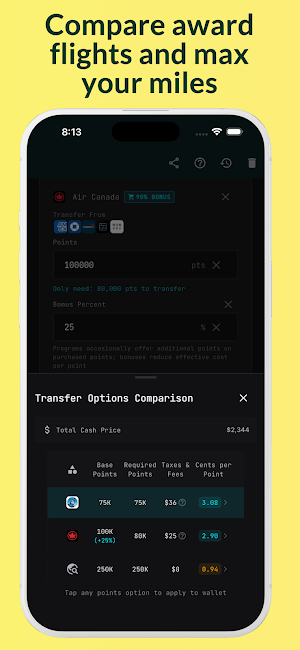 Pointsuno: Max Points & Miles Screenshot 3