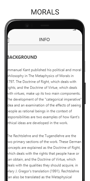 METAPHYSIC OF MORALS Screenshot 1
