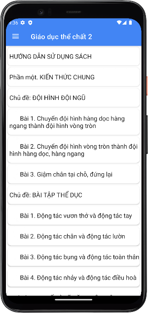Giáo dục thể chất Lớp2 Screenshot 3